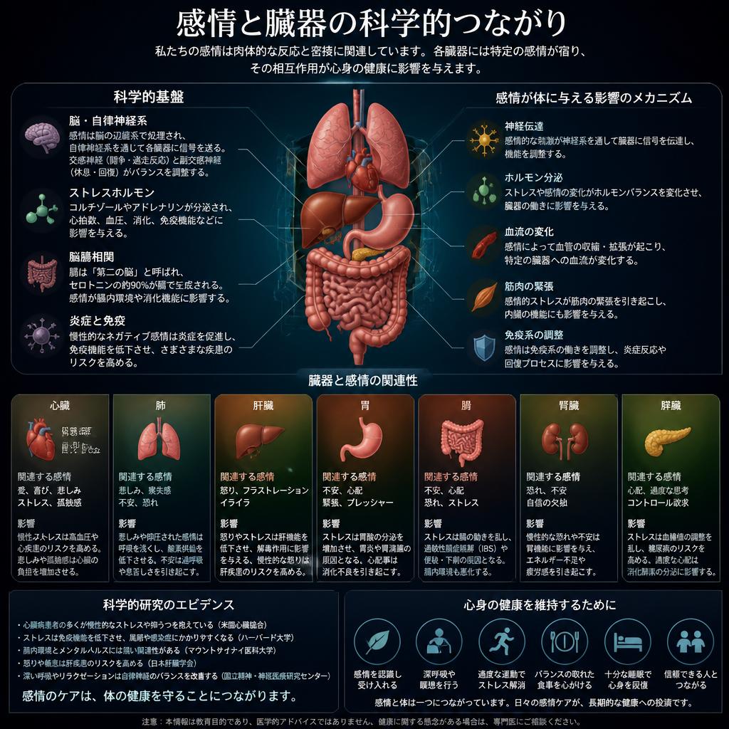 臓器と感情の深い関係