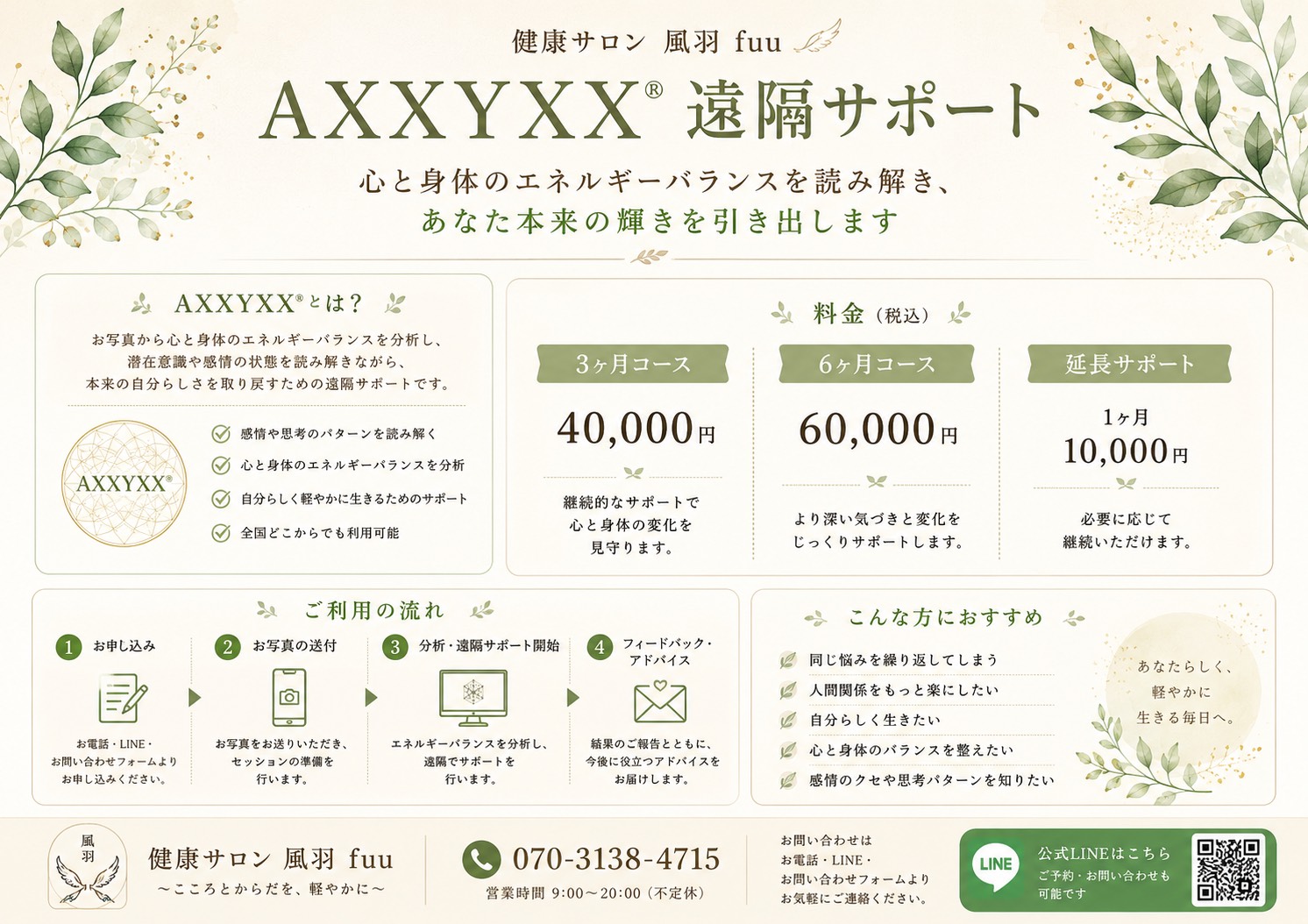 予約と料金について