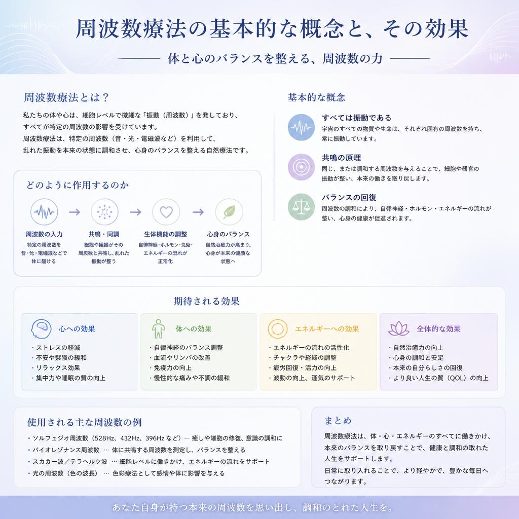2. 周波数療法とは？
